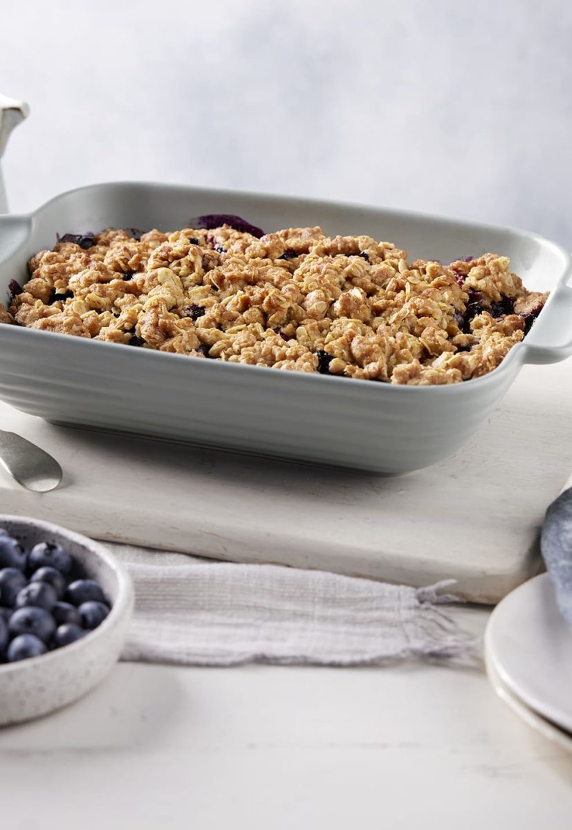 Easy Blueberry Crumble