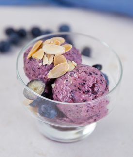 Blueberry Nice Cream