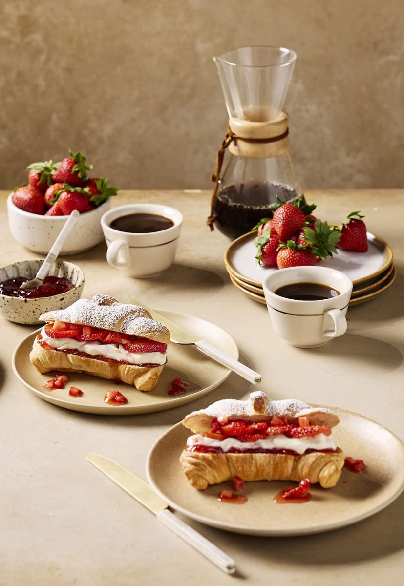 Strawberry Croissants