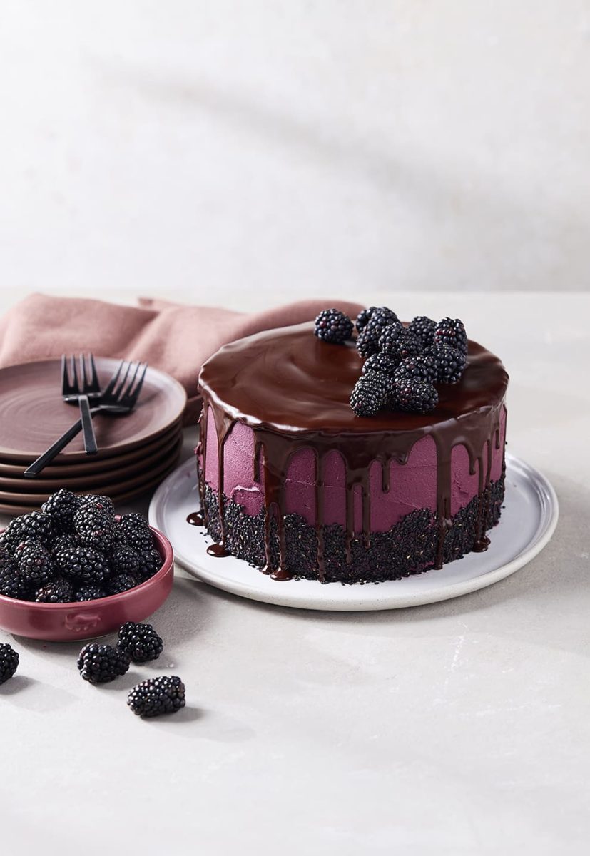 Blackberry Layer Cake