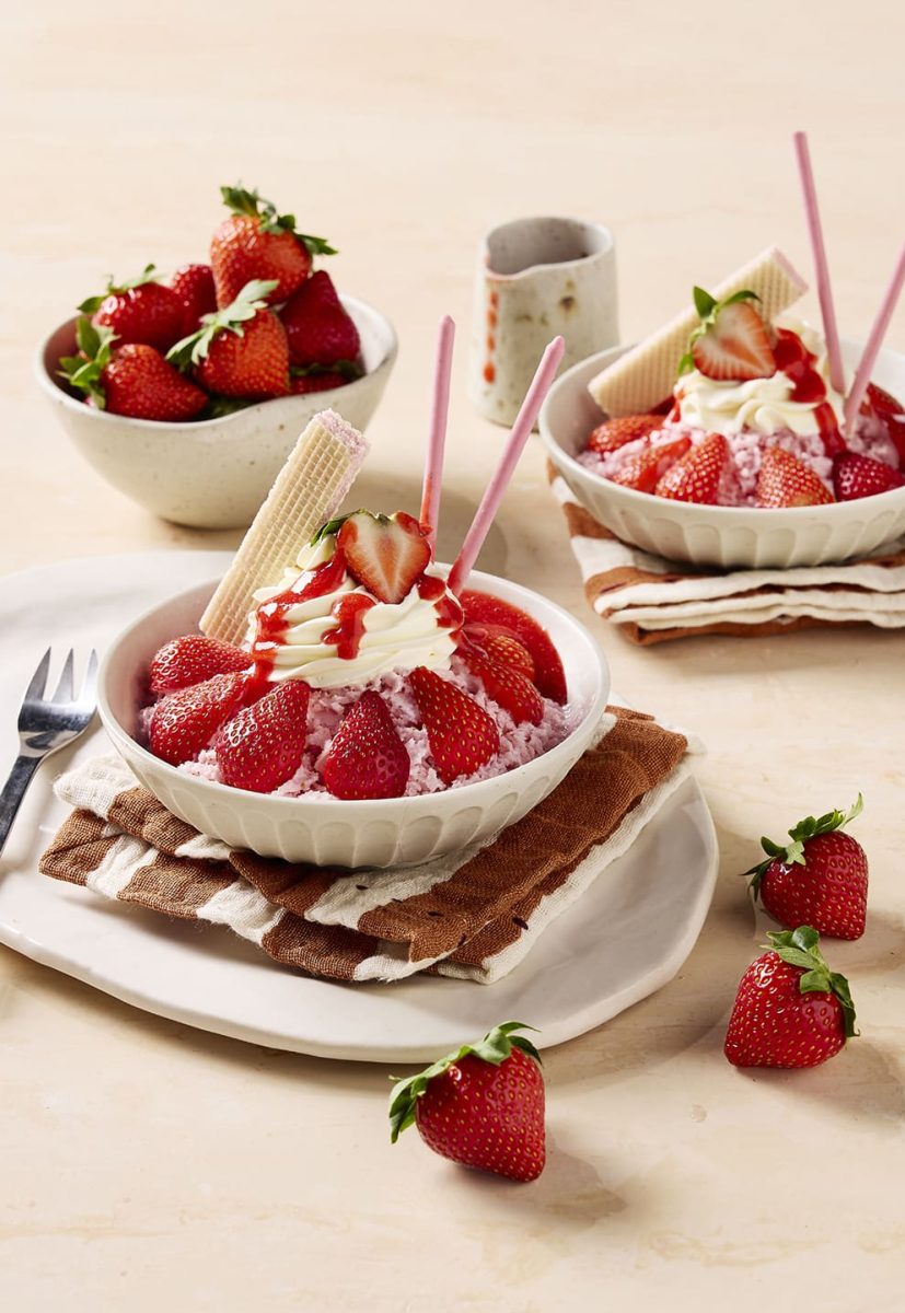 Strawberry Bingsu